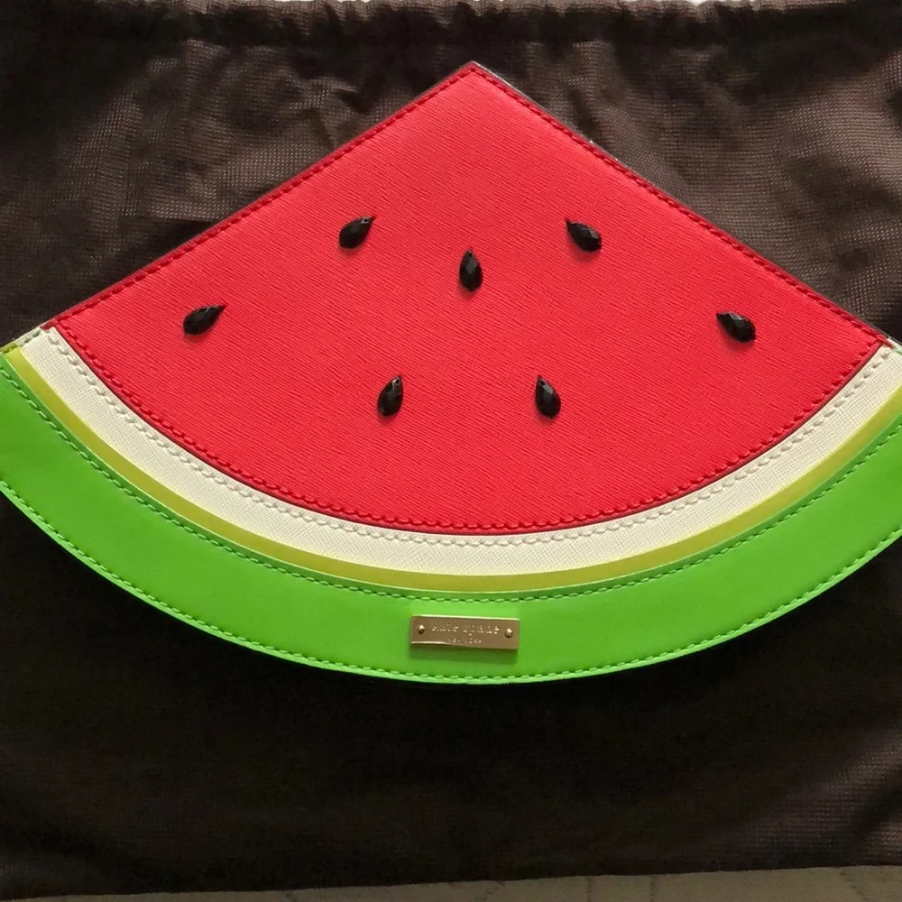 Kate spade watermelon clutch